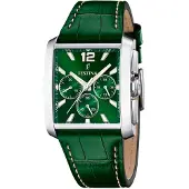Festina Herreur F20636-3 Timeless Grøn/Læder