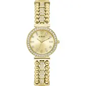 GUESS Analogt ur 'Gala' champagne / guld