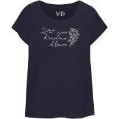 Vivance Soveskorte navy / hvid