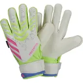 Adidas Junior Predator Match Finger Save Målmandshandsker Lucid Lemon/Hvid/Lucid Pink