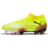 Puma Future 8 Ultimate Fg Audacity - Gul/Sort/pink - Græs (Fg), størrelse 38
