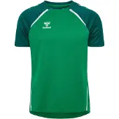 Hummel Trænings T-Shirt hmlLEAD 2.0 - Grøn/Grøn/Hvid, størrelse Medium