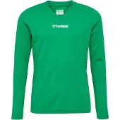 Hummel Funktionsskjorte 'Essential' grøn / hvid
