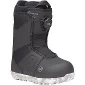 Nidecker - Snowboardstøvler børn - Micron Black til Unisex - Børnetoj Størrelse 20.5 - Sort