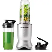 NutriBullet NB1206S Countertop plakiklis 0.9 l 1200 W Sidabrinis, Juodas