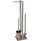 Wenko toiletpapirholder og børste wc RIVALTA 3-i-1