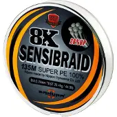 Sakura Sensibraid 8x Flettet Fiskesnøre 135 M