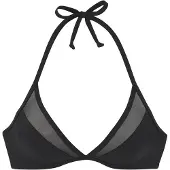 LASCANA Bikinioverdel sort