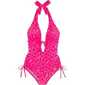 Buffalo Badedragt neonpink / rød