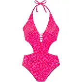 Buffalo Badedragt pink / rød