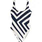 Next Badedragt navy / hvid