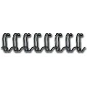 Fellowes Spiralrygge 3:1 wire 10mm sort A4 61-80ark (100 stk.)
