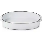 Revol Termotallerken/gryderet med form 34x25 cm, hvid