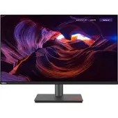 Lenovo ThinkVision P32p-30 - LED-skærm - 31.5 - 3840 x 2160 4K - IPS - 350 cd/m² - 1000:1 - 4 ms - HDMI, DisplayPort, USB - ravnsort