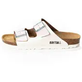 Bayton Pantoletter 'Athena' hvid