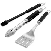 Weber 6764, Grillsæt, Sort, Sølv, , 270,3 mm, 55,1 mm, 580,1 mm