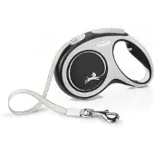 Flexi Retractable Leash New Comfort - Sort - M - 5 m