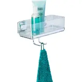 Wenko brusekurv til stativ Vacuum-Loc Quadro 25,5 x 15 cm rustfrit stål krom