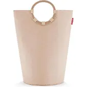 Reisenthel loophome M, Ferskenfarvet, Aluminium, Polyester, Kurv, Twist coffee, Monokromatisk, Indendørs