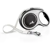 Flexi New Comfort L Tape Leash 8m 50kg Black