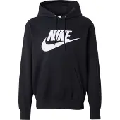 Nike Club Hoodie - Black, størrelse Small