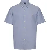 Ralph Lauren Polo Ralph Laurentil mænd. 710850782001 Lyseblå Custom Fit oxford-skjorte (XS), Casual, Bomuld, Lange ærmer