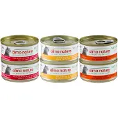 Almo nature Økonomipakke: 24 x 70 g - Blandet pakke med kylling