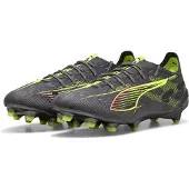 Puma ULTRA 5 ULTIMATE FG Football Boots Unisex, Shoes, Matte Aged Silver/Yellow Alert/Sun Struck, 43