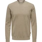 Only & Sons Pullover 'ONSLoui' mørkebeige