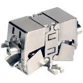 EFB Elektronik 37597.1, Cat6a, Metallic, 18 mm, 39 mm, 26 mm