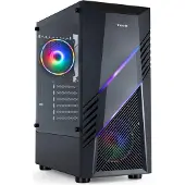 TooQ Tqgcc102-b Biohazard Atx Argb Pc-tårnhus