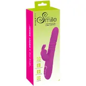 Sweet Smile Bunny Vibrator med Roterende Kugler