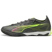 Puma ULTRA 5 MATCH IT Futsal Boots, Shoes, Matte Aged Silver/Yellow Alert/Aged Silver, 42.5