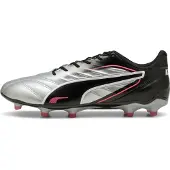Puma King Pro Fg/ag Audacity - Silver/Sort/pink/Hvid Kvinde, størrelse 38