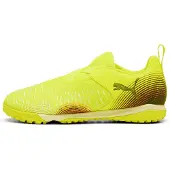 Puma FUTURE 8 MATCH TT +Mid Laceless Football Boots Youth, Shoes, Yellow Alert/Black/Sun Struck, 34