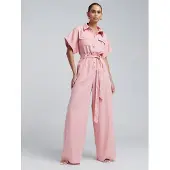 BWLDR Jumpsuit 'Ara' lyserød