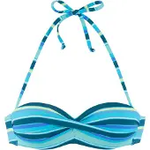 s.Oliver Bikinioverdel blå / turkis / aqua / petroleum