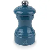 Peugeot Bistro salt mill 10 cm pacific blue lacquered wood