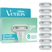 Gillette Venus Smooth Sensitive reservetil hoveder 8 stk