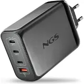 NGS Vægoplader Med 1 Usb-a-og 3 Usb-c-porte 240w