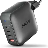 NGS Vægoplader Med 1 Usb-a-og 3 Usb-c-porte 165w