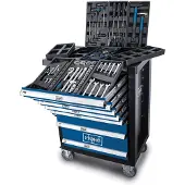 Scheppach Værktøjsvogn TW1100 71 dele max 450 kg