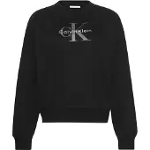 Calvin Klein Sweatshirt grå / sort / hvid