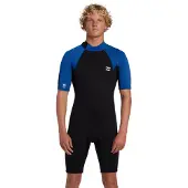 Billabong Foil 2/2 Mm Kortærmet Shorty Med Lynlås I Ryggen