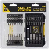 Stanley 40 vnt. antgalių ir galvučių rinkinys 1/4'', FATMAX, [STA88560-XJ]
