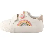 Next Sneakers lyseblå / brun / gul / offwhite