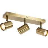QAZQA Smart loftspot bronze 3-lys justerbar inkl. Wifi GU10 50mm - Jeana