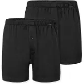 Schiesser Boksershorts sort