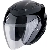 Scorpion Exo-Z1 Jethjelm Sort/Metallic XL