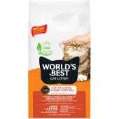 World'S Best Cat Litter Low-Tracking - Økonomipakke: 2 x 12,7 kg